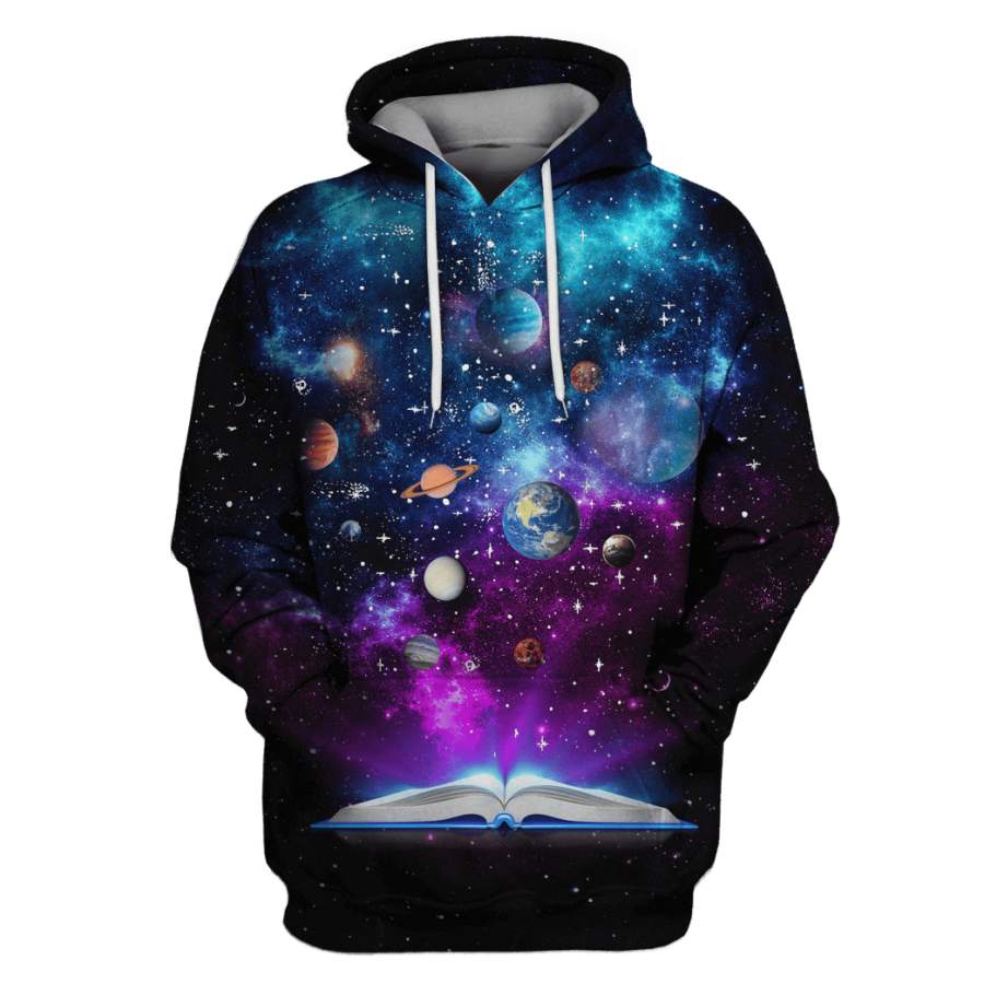 All planets in the universe from a book Custom T-shirt – Hoodies Apparel