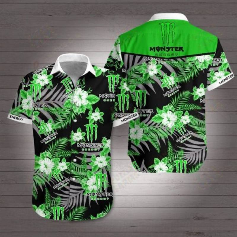 Monster Energy 1 Hawaii 3D Shirt