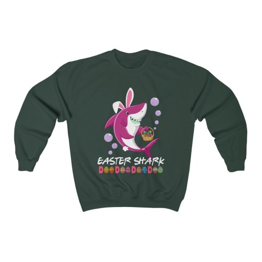 Bunny Easter Shark Doo Doo – Sweatshirt