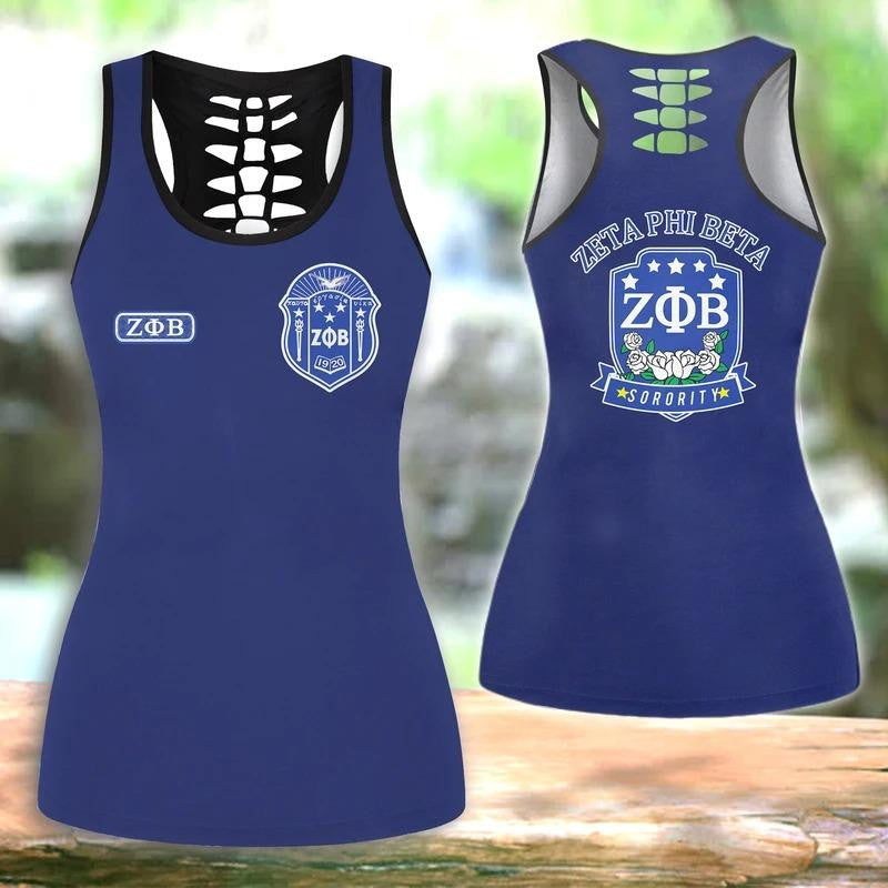 Sorority Tank Top – Zeta Phi Beta 1920 Sorority Hollow Tank Top