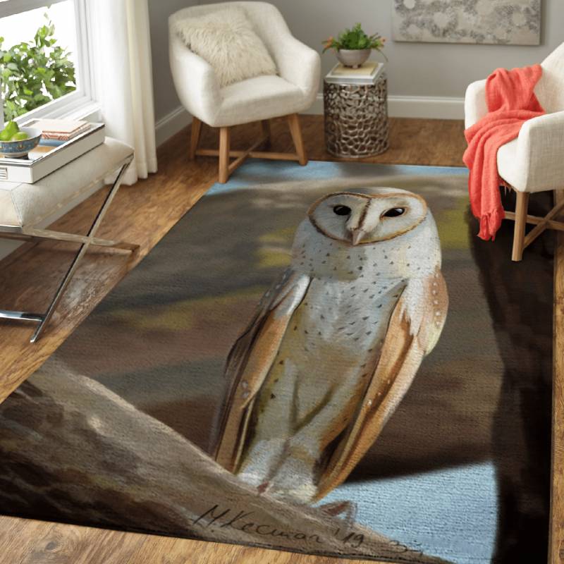 Tyto Awl – Animals Area Rug Carpet