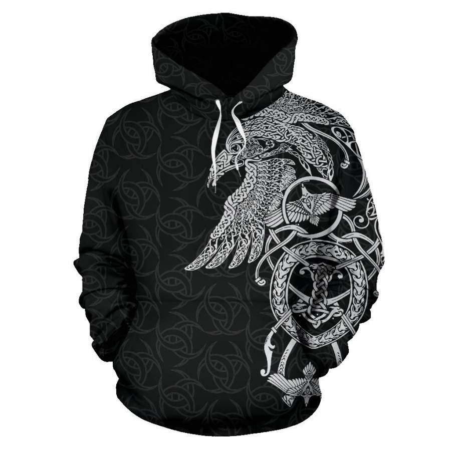 Viking Hoodie – Munin Raven