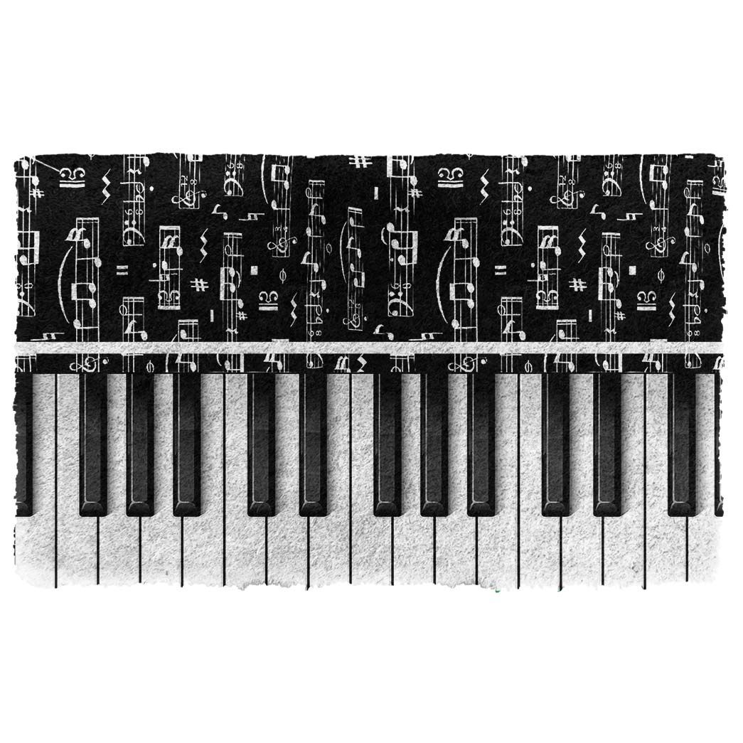 Gearhuman 3D Piano Key Doormat