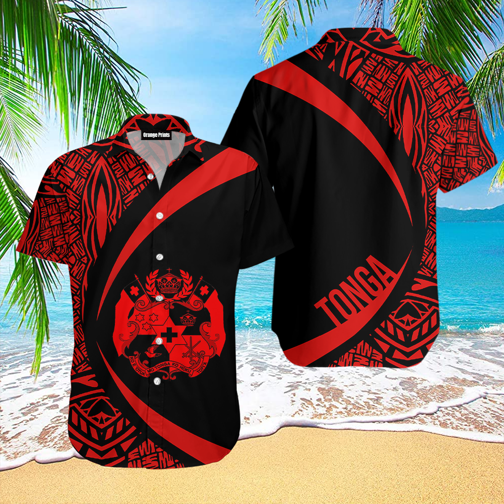 Tonga Polynesian Aloha Hawaii Shirts For Men And Women Ha21969