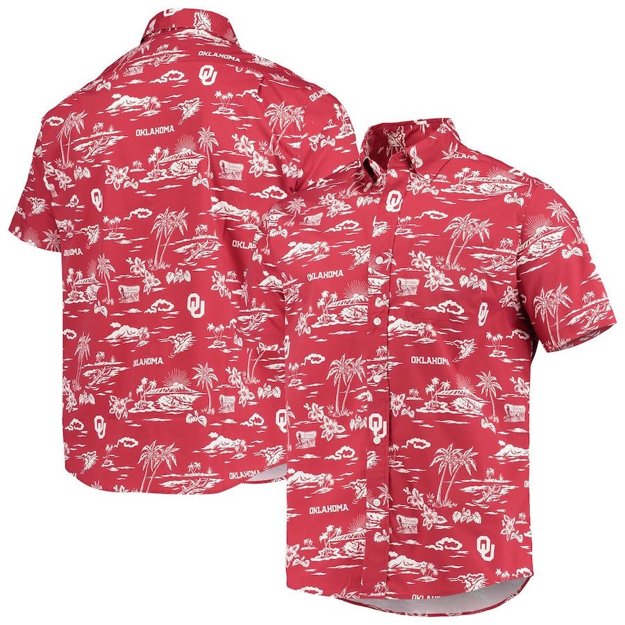 Oklahoma Sooners Crimson Classic Hawaii Shirt Ha40999