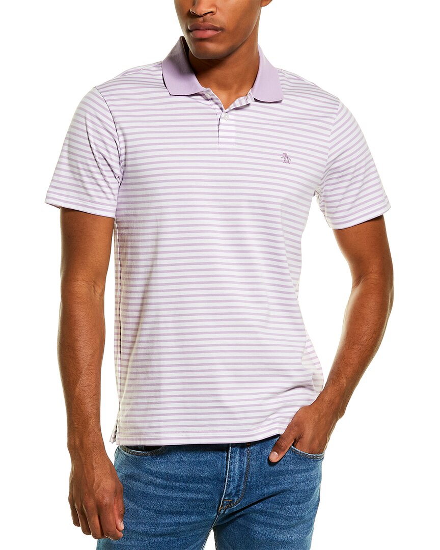 Original Penguin Simple Stripe Polo Shirt