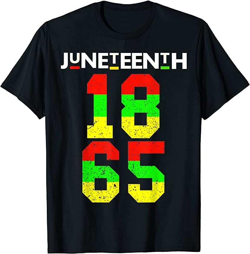 Juneteenth 1865 King Men Melanin Black Queen Women Boy Girls T-Shirt