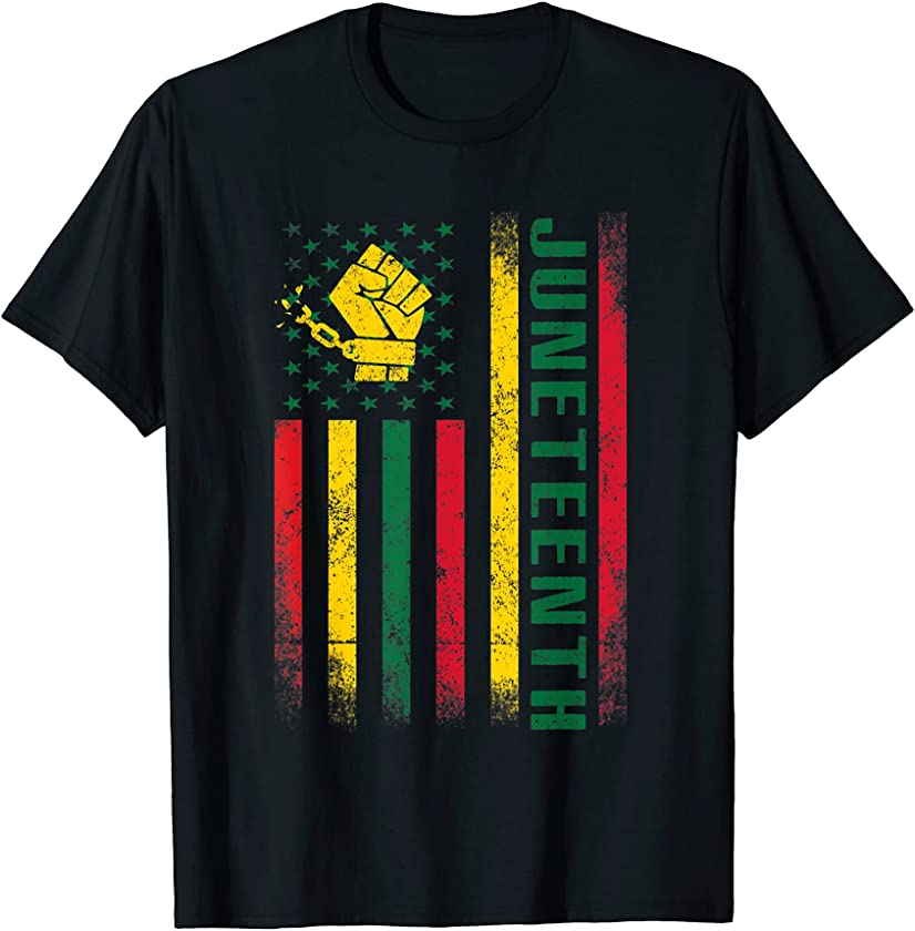 Black Queen Proud African American For Juneteenth Freeish T-Shirt