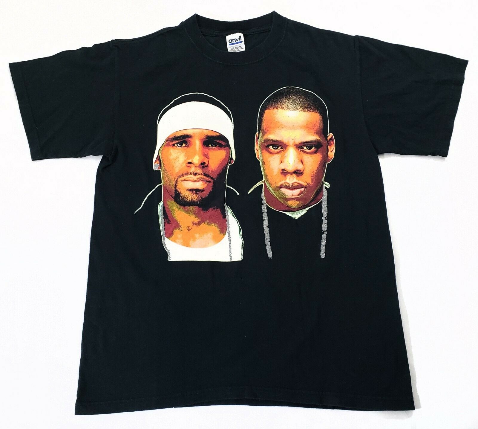 Vintage Jay Z X R Kelly Both Worlds Men’s T-Shirt