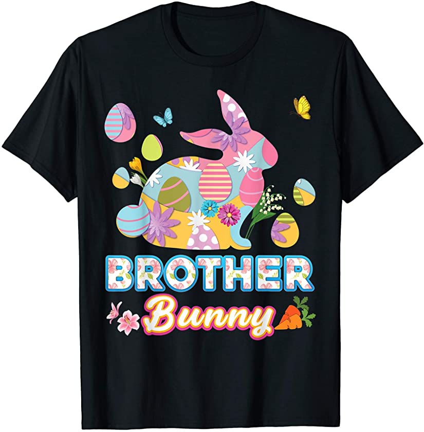 Brother Bunny Cute Easter Eggs Family Matching Egg Hunt Day T-Shirt