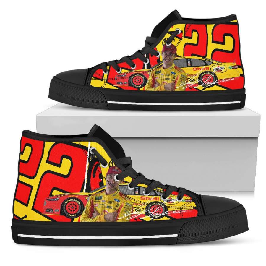 Joey Logano Sneakers High Top Shoes 1