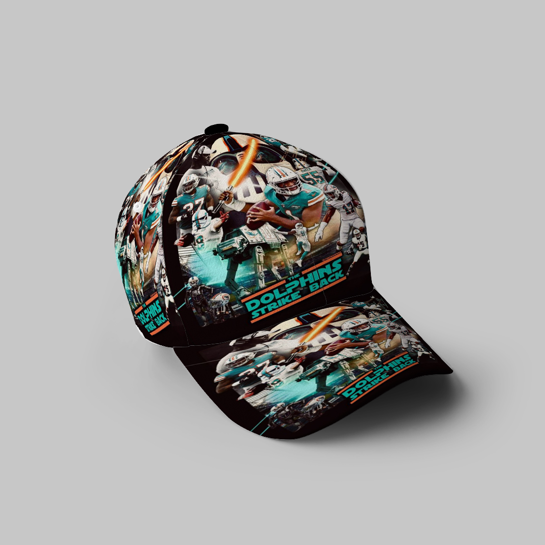 Miami Dolphins Players7 3D Printing Baseball Cap Classic Hat