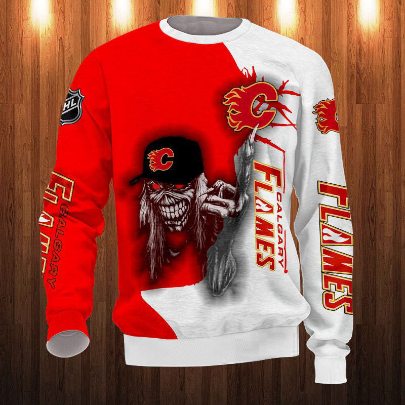 Iron Maiden Calgary Flames Sweatshirt