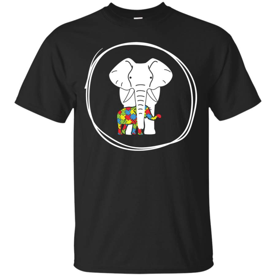 AGR Autism Awareness Elephant Tshirt 2018