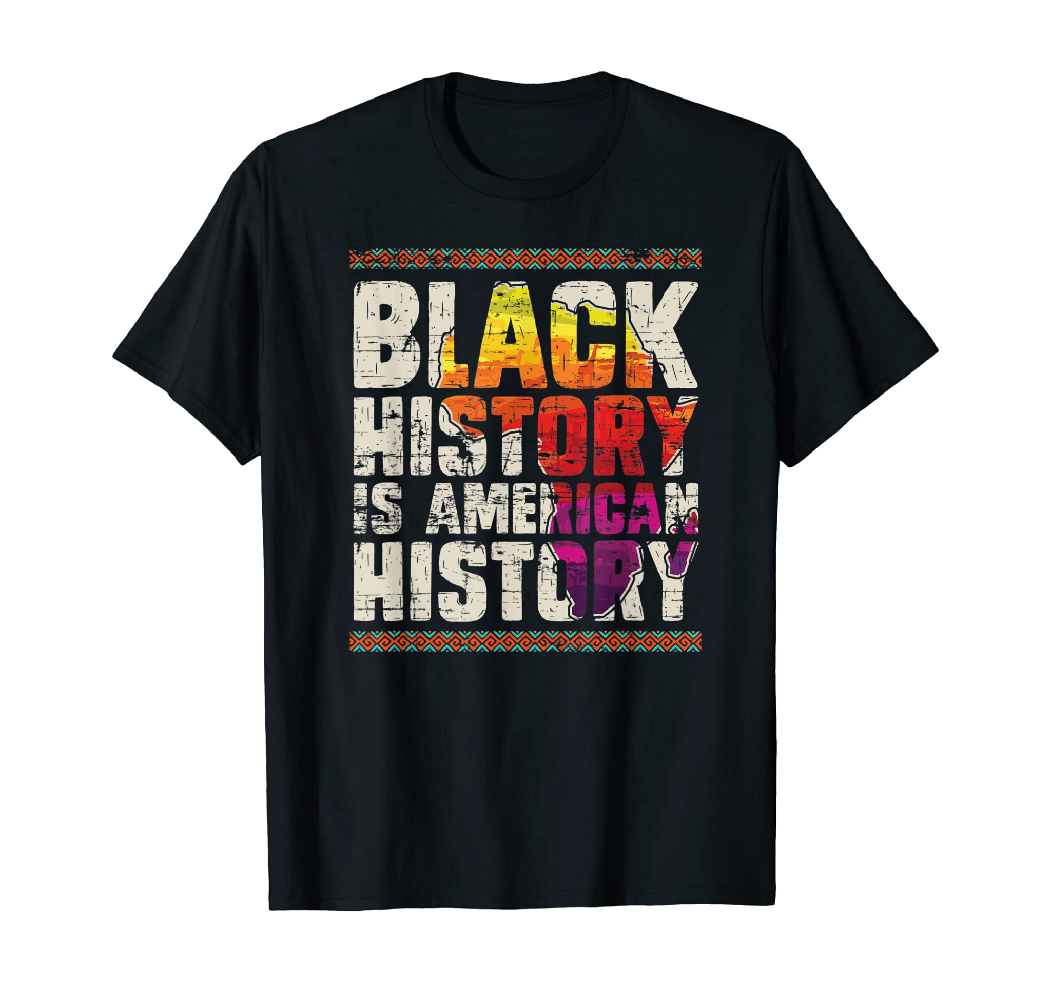 African Roots Pride Black Americans Gift Black History Month T-Shirt