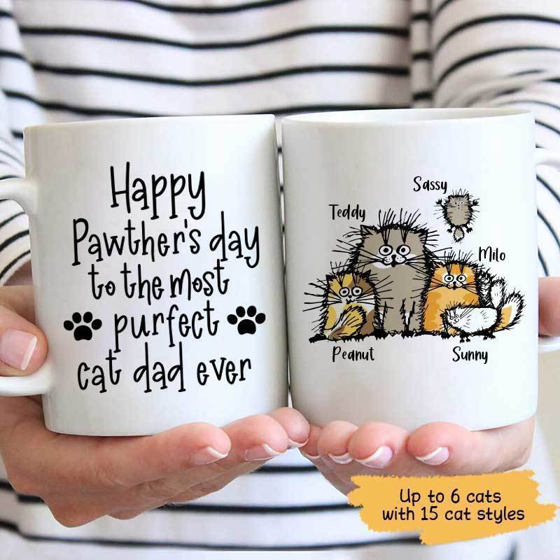 Happy Pawther’S Day Funny Personalized Coffee Mug