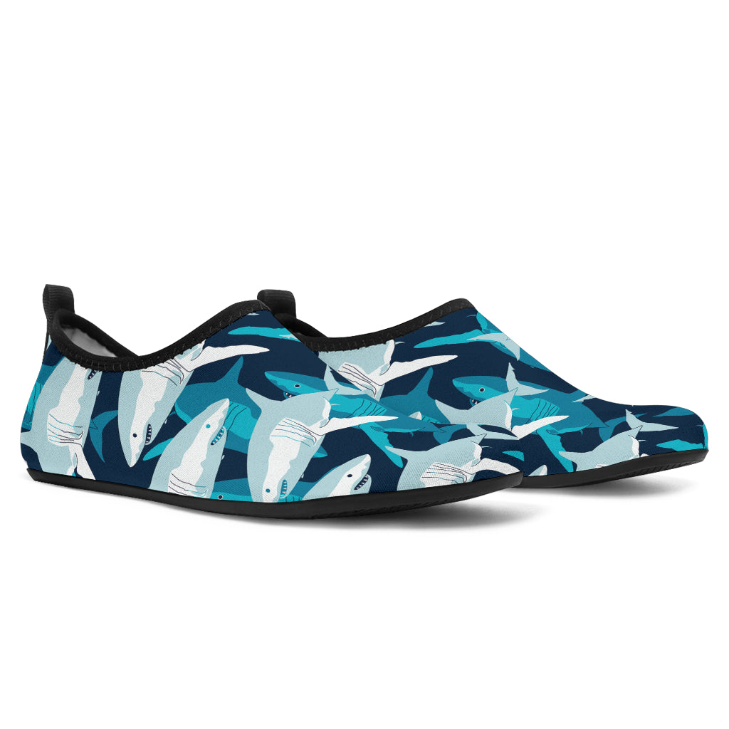 Shark Design Print Aqua Water Shoes