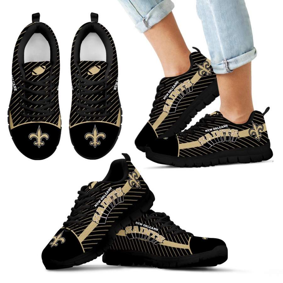 Lovely Stylish Fabulous Little Dots New Orleans Saints Sneakers