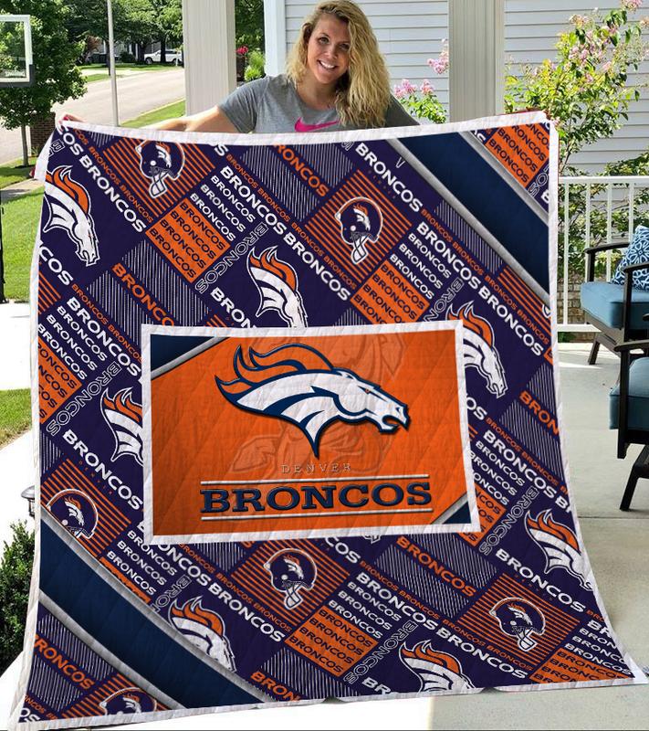 Denver Broncos Quilt Blanket T355-Hao1