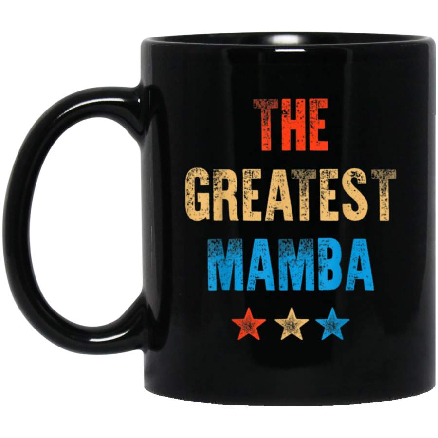 Vintage Retro The Greatest Mamba Fathers Day Gift Mug