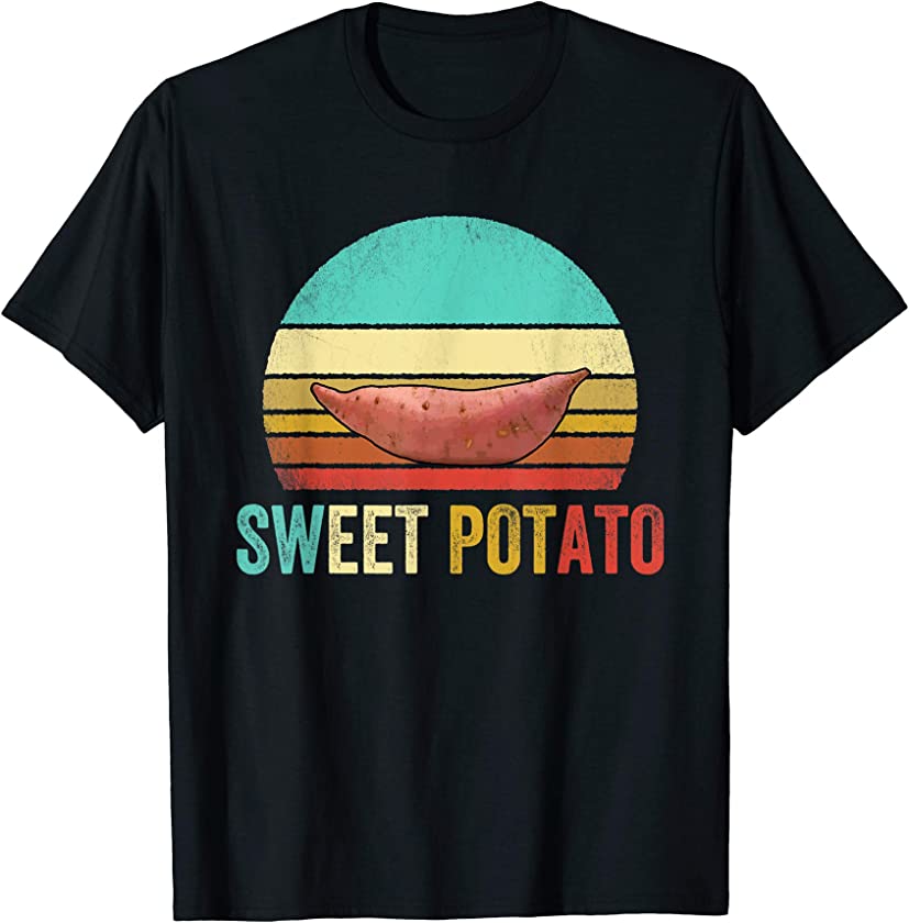 Vintage Sweet Potato Shirt Sunset