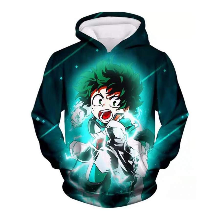 3D Printed Boku No Hero Academia Hoodie