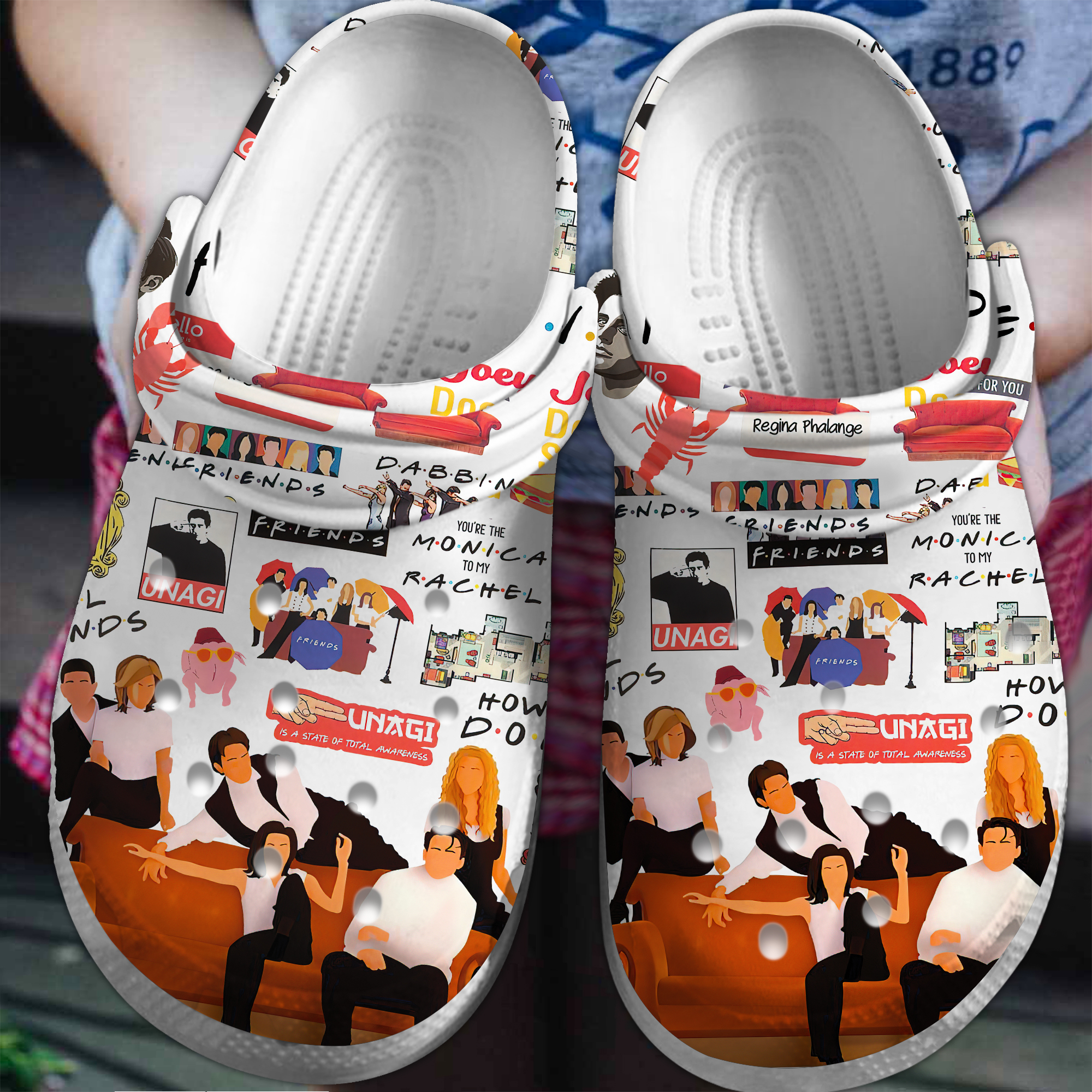 Friends Tv Series Crocss Clogs For Men Women And Kid Ttp2405102719