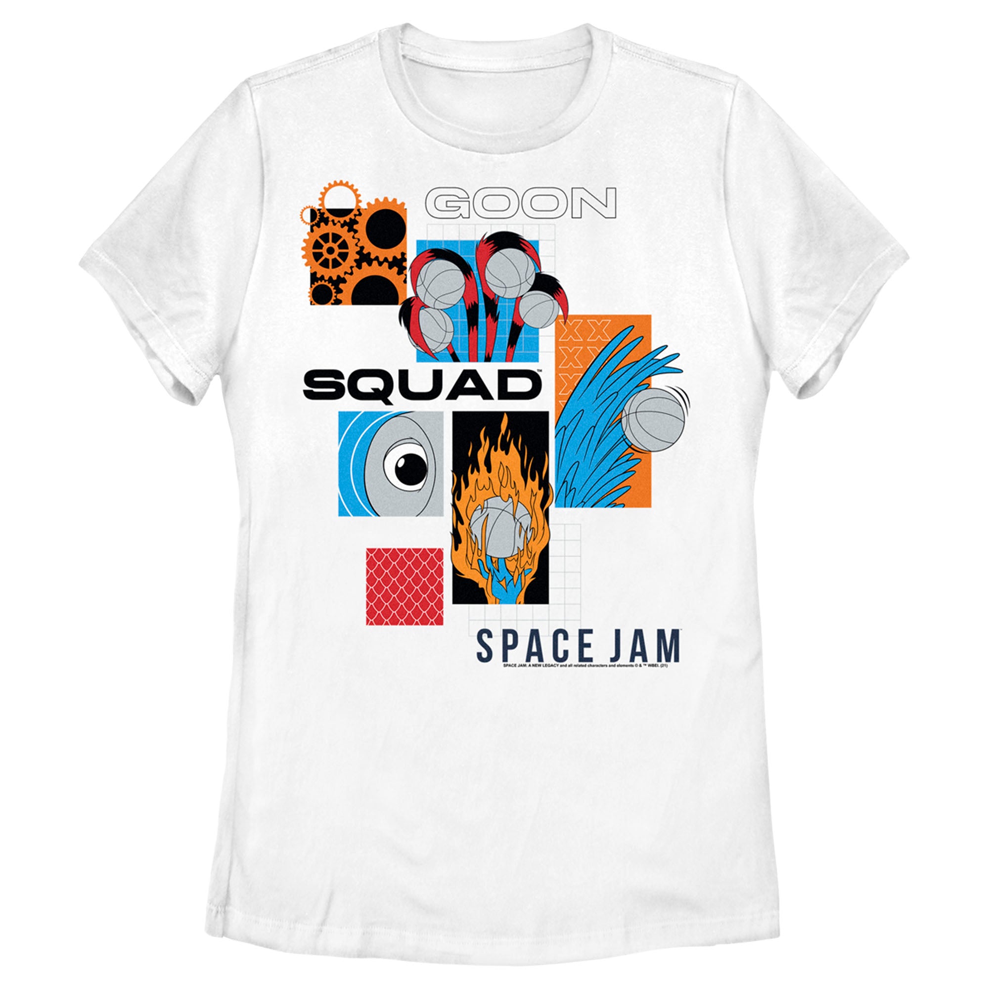 Space Jam: A New Legacy Women’S Goon Squad Abstract  T-Shirt