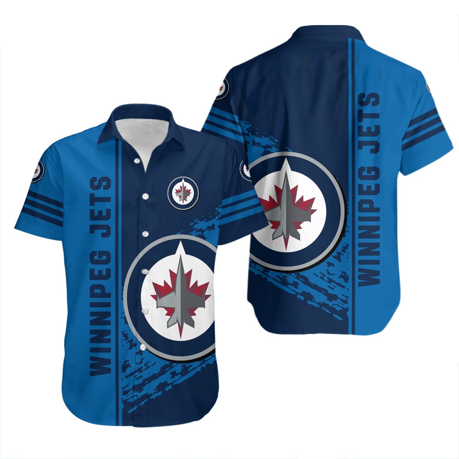 Winnipeg Jets Hawaiian Shirt Quarter Style – Nhl