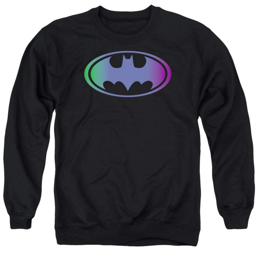 Batman – Gradient Bat Logo Adult Crewneck Sweatshirt