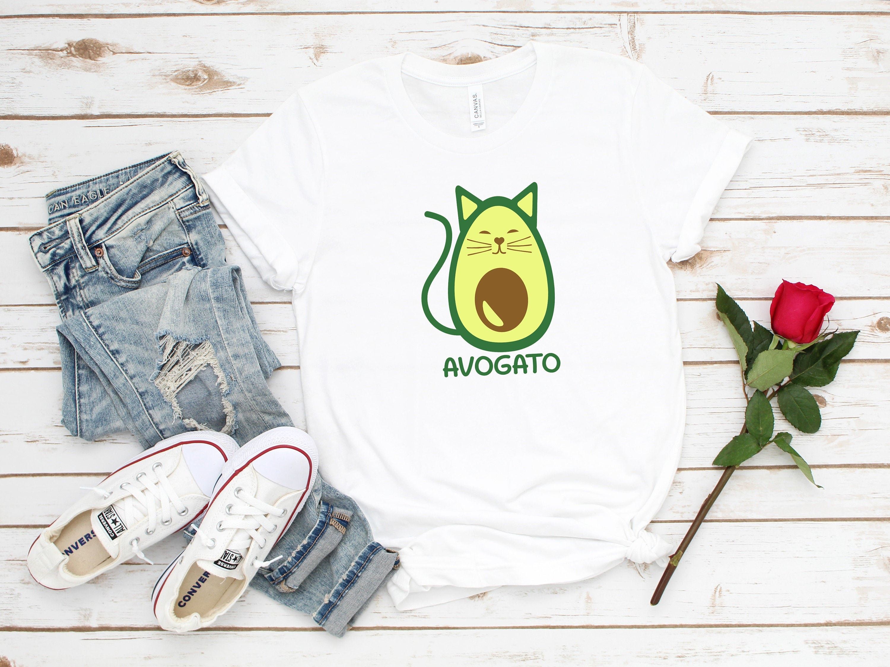 Avogato Avocado Shirt, Avocado Gift, Vegan Shirt, Vegetarian Shirt, Vegan Gifts, Vegetarian Gifts, Avocado T-Shirt.Cute Shirt,Funyy Shirt