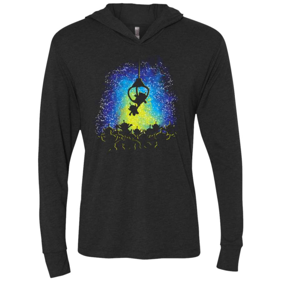 The Claw Triblend Long Sleeve Hoodie Tee