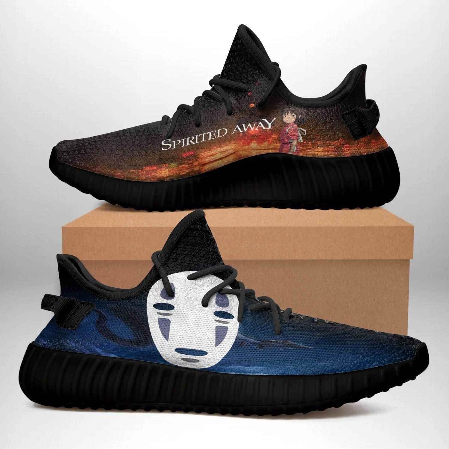 Spirited Away Black Edition Yeezy Boost Shoes Sport Sneakers – Yeezy Shoes