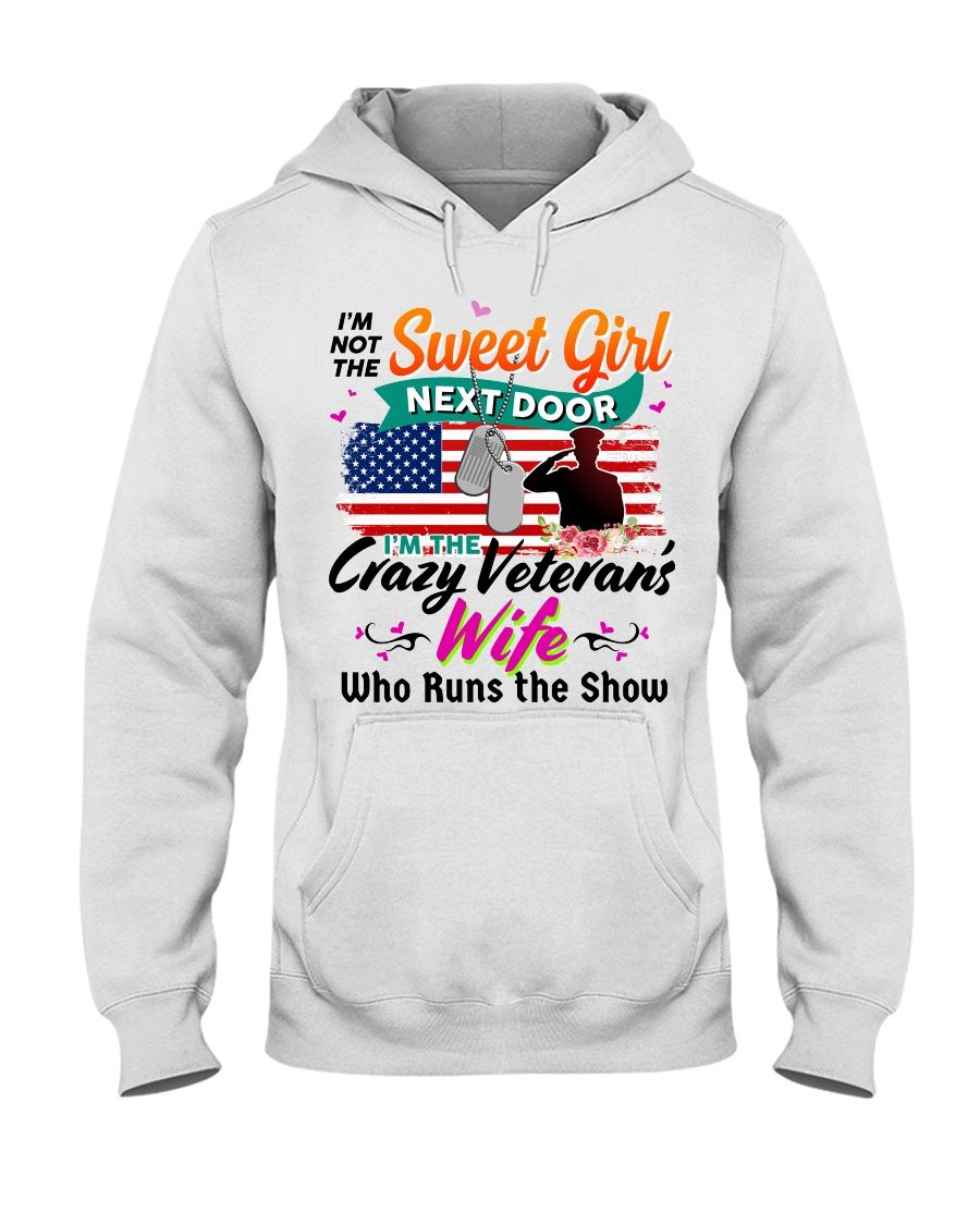 Veteran’S Wife Hooded Sweatshirt