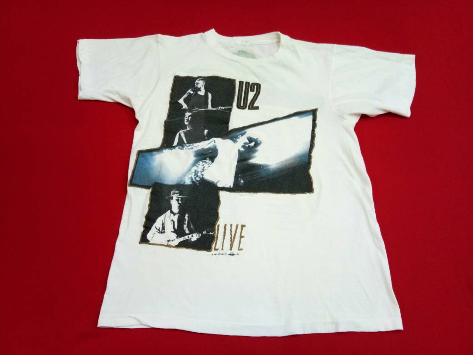 Vintage U2 The Joshua Tour 1987 S T Shirt