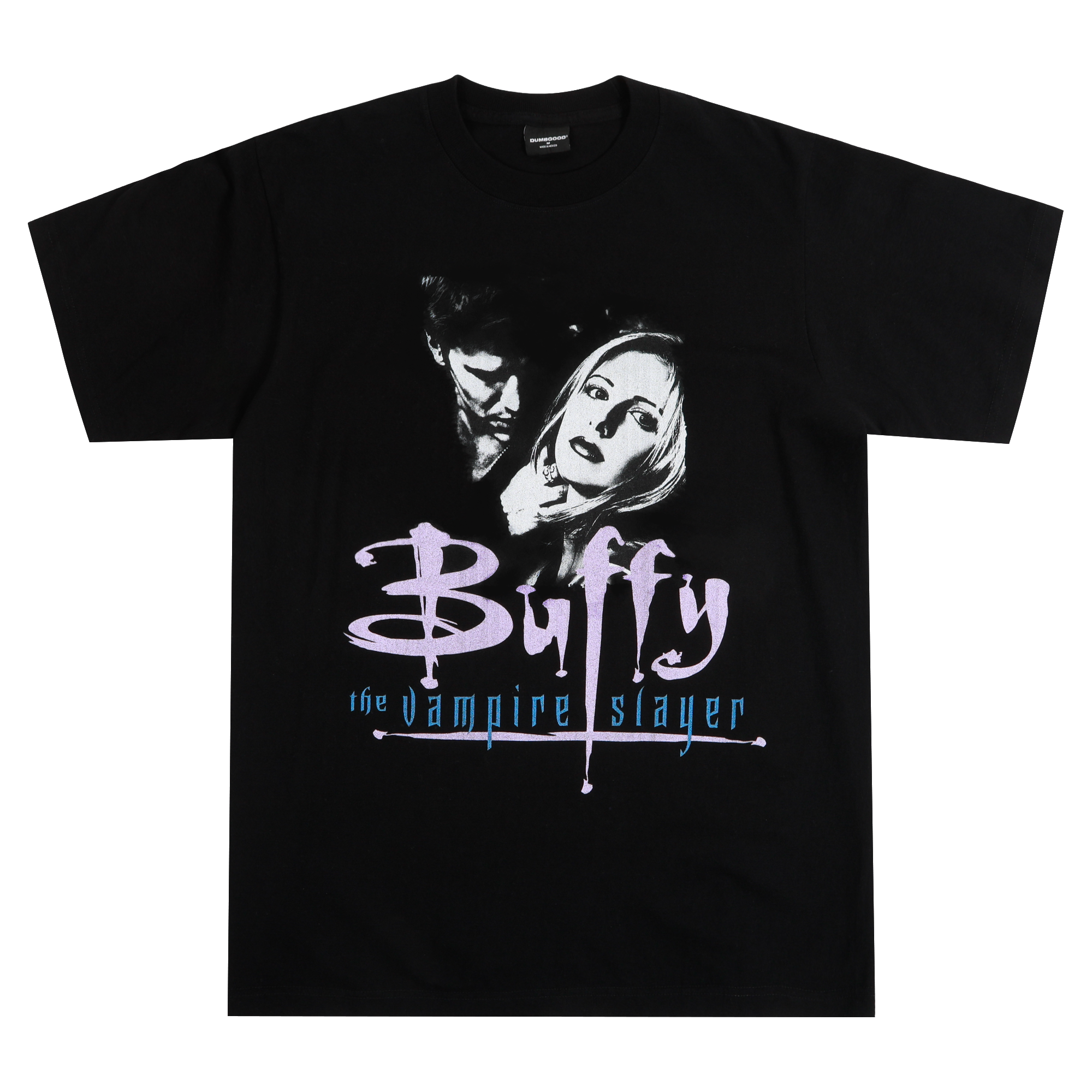 Buffy Neck Bite Black Tee