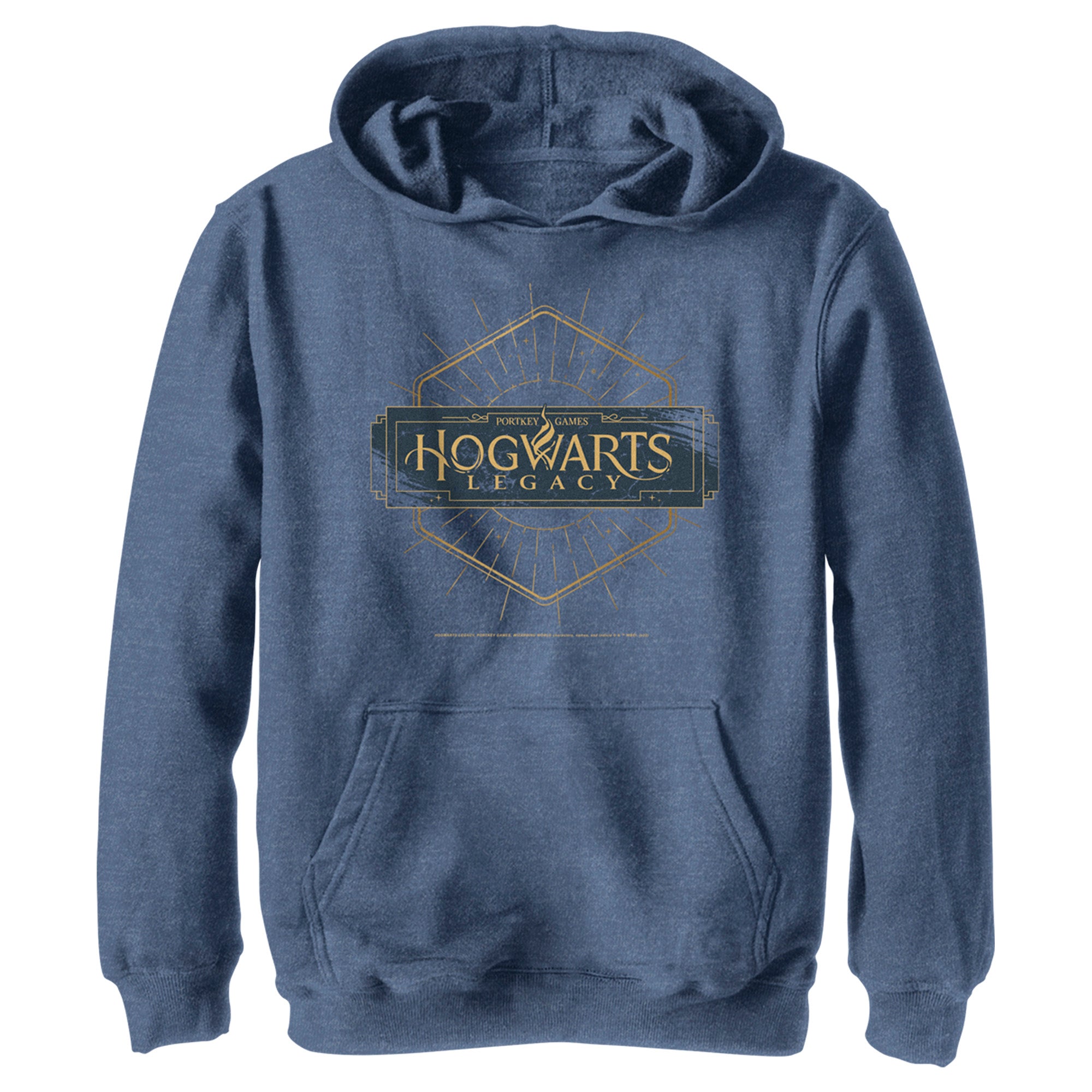 Boy’S Hogwarts Legacy Small Art Deco Logo Pull Over Hoodie