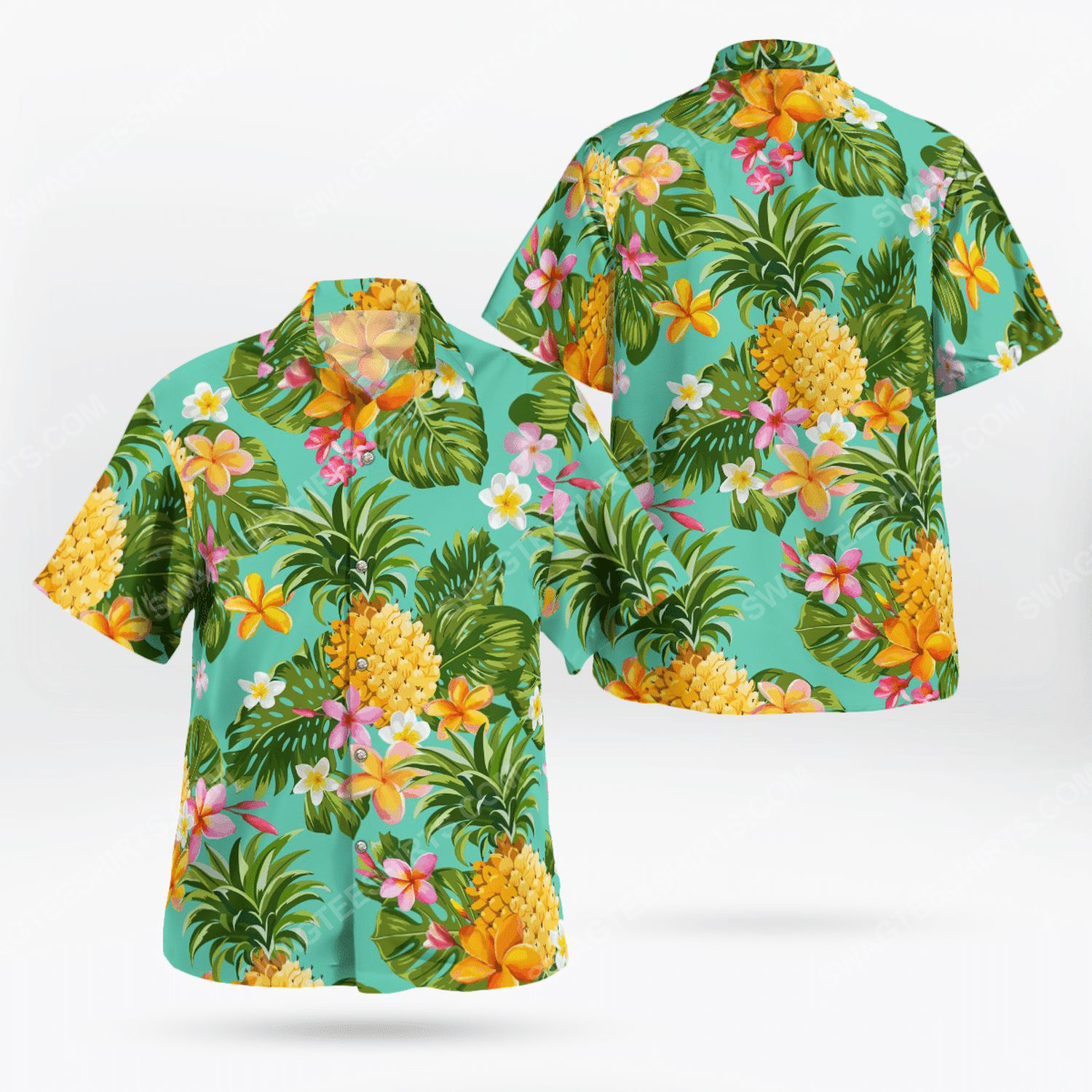 Fruits And Flower Tropical Hawaii Shirt Maria Ha78119