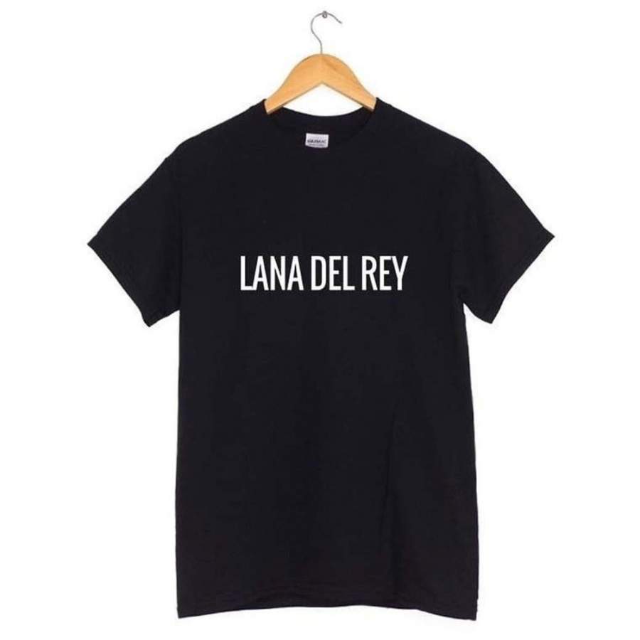 newest 2019 Lana Del Rey Letter Print T-shirt Hipster Women Short Sleeve Sport Hip Hop Tees Harajuku Casual Tops tee clothes