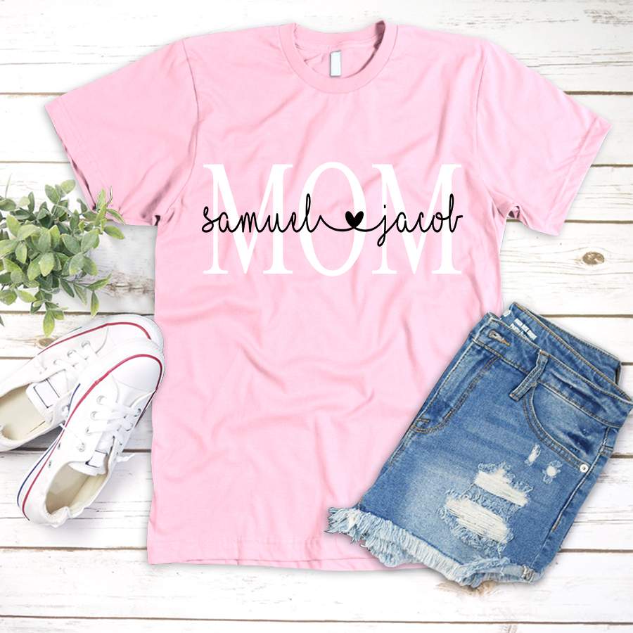 Personalized Mom American Apparel, Mom Custom American Apparel T Shirt