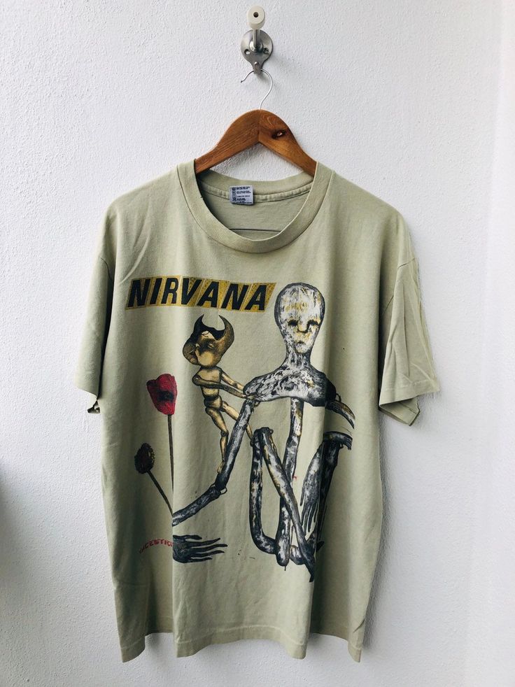 Vintage Nirvana Incesticide Compilation Album Promo 1992 T Shirt