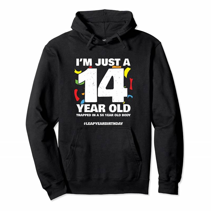 56 Year Old Birthday – Leap Year – 2020 Leap Day Birthday Pullover Hoodie