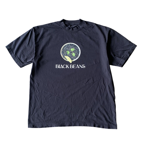 Black Beans Bowl Tee Shirt Outfit  For Men  For Women