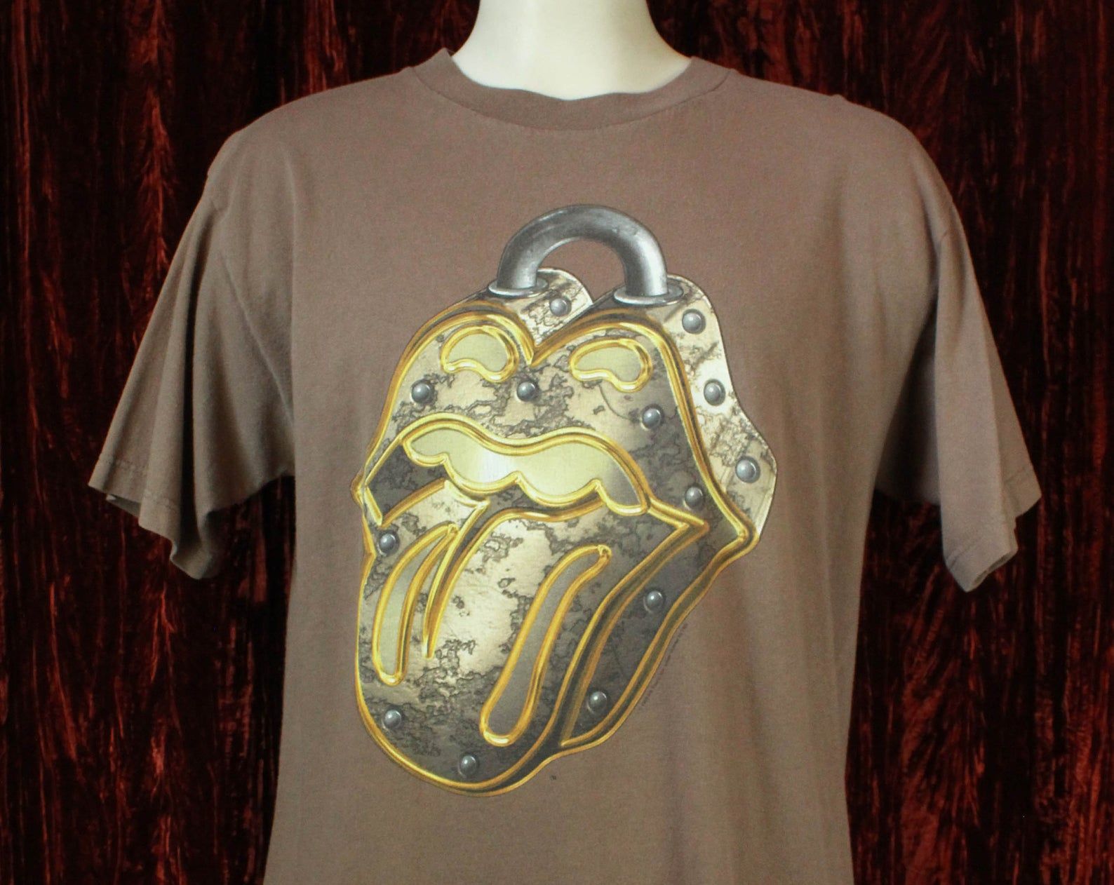 Vintage Rolling Stones Concert T Shirt 1999 No Security Tour –