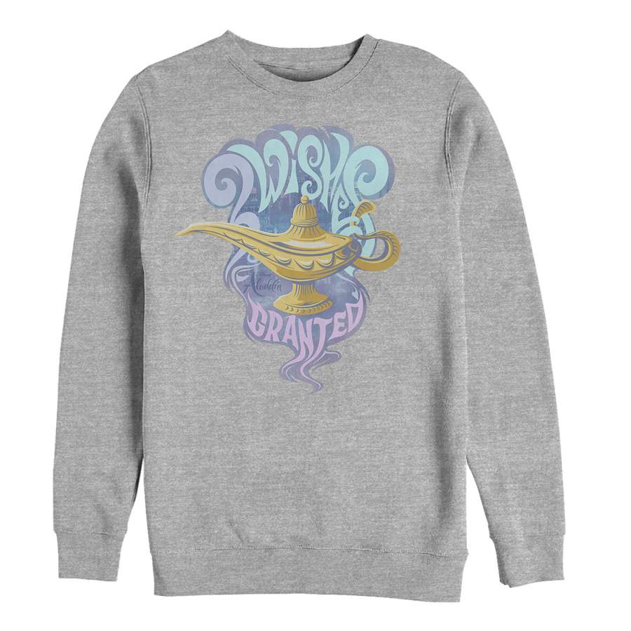 Aladdin Men’s 3 Wishes Granted  Sweatshirt