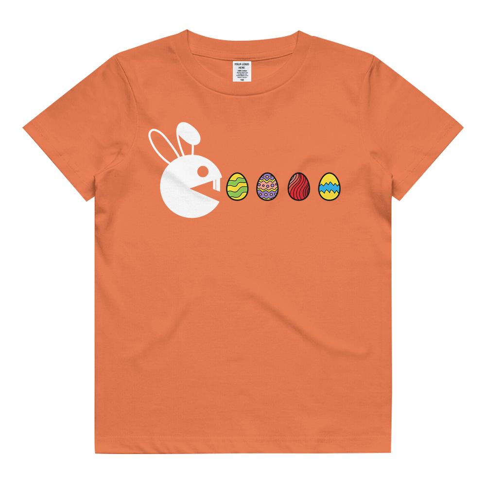 Bunny Happy Easter Egg Hunting Video-game Kids T Shirt