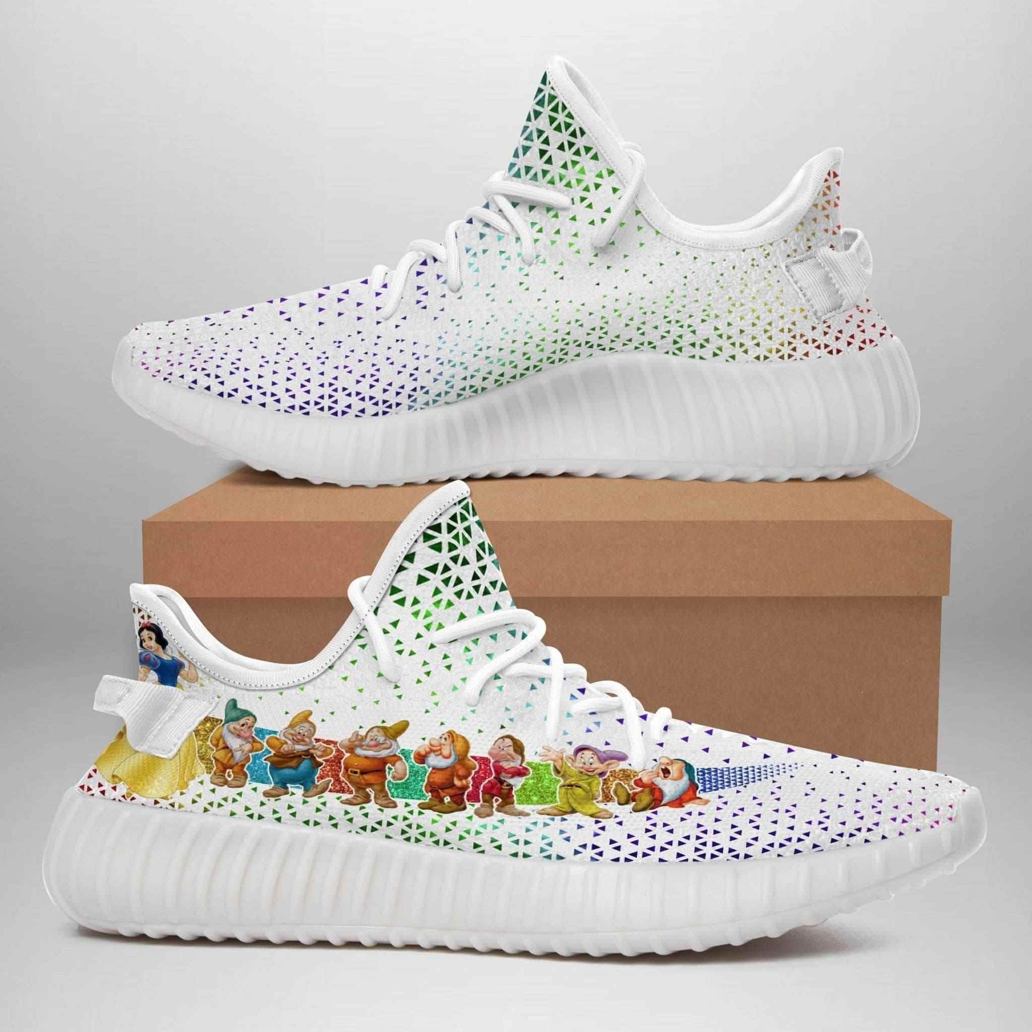 Snow White And The Seven Dwarfs Yeezy Boost Shoes Sport Sneakers