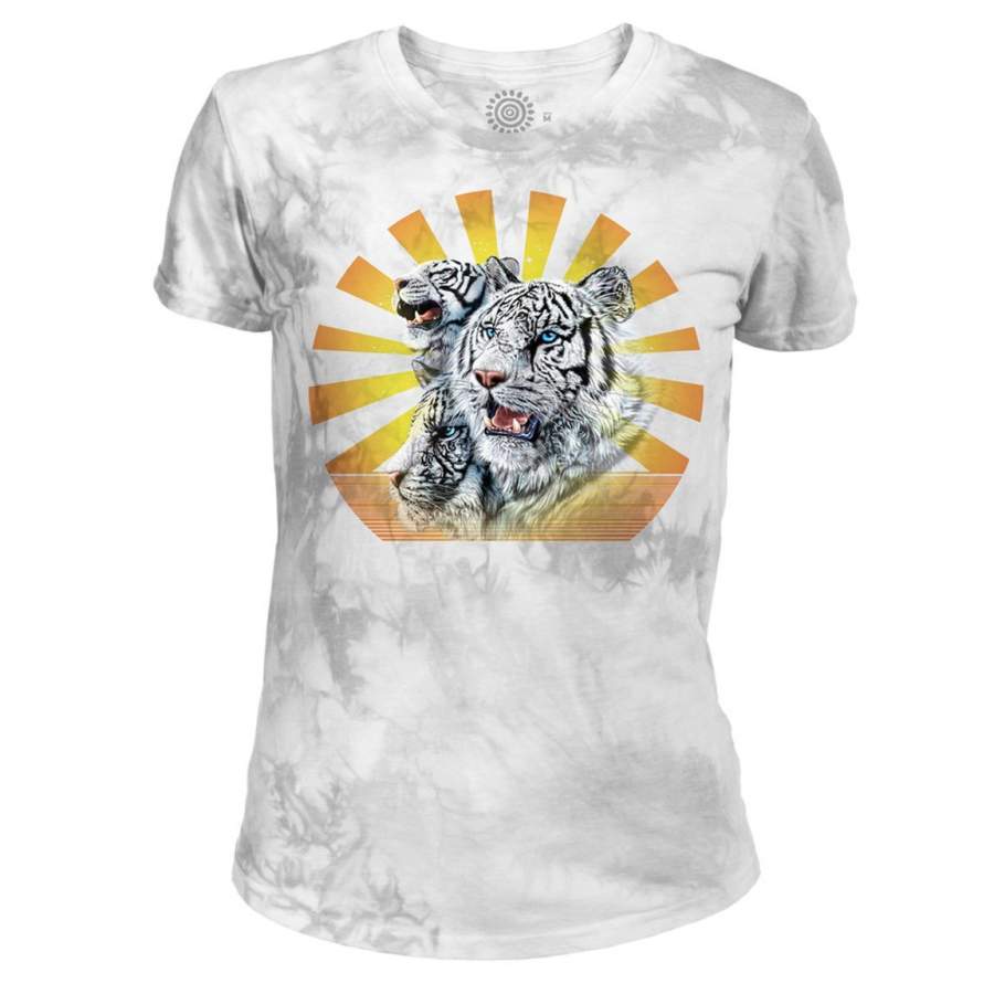 Tigers Blaze – Women’s Tri-Blend T-Shirt