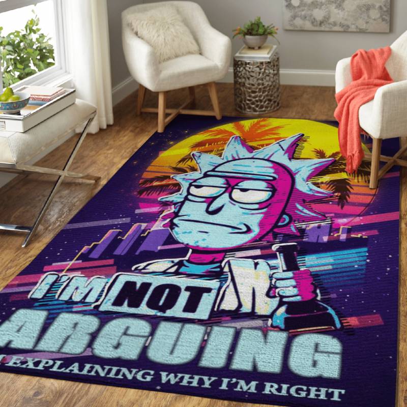 Anime and Manga Im Not Arguing Area Rug – Carpet