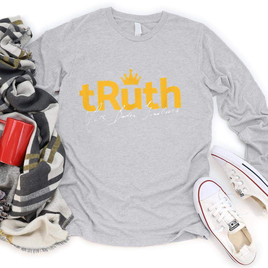 Ruth Bader Ginsburg Truth Crown Tshirt  Longsleeve